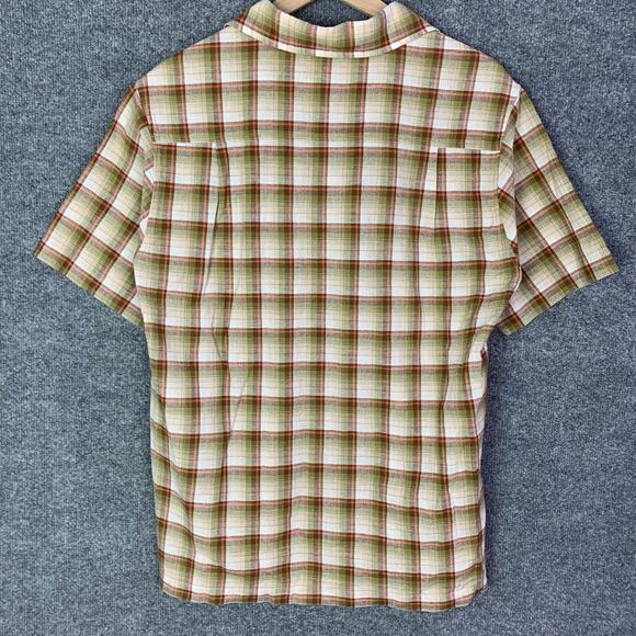 NEW Liverpool Los Angeles Mens Short Sleeve Plaid Button Up‎ Shirt SZ M - Picture 2 of 7